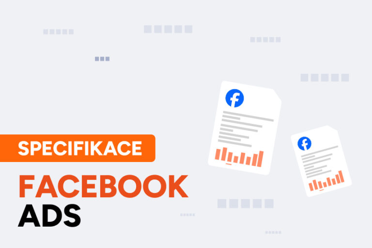 Specifikace datového zdroje – Facebook Ads