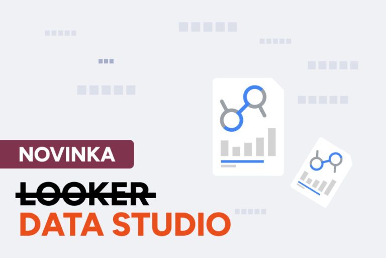 Looker Studio se mění na Data Studio